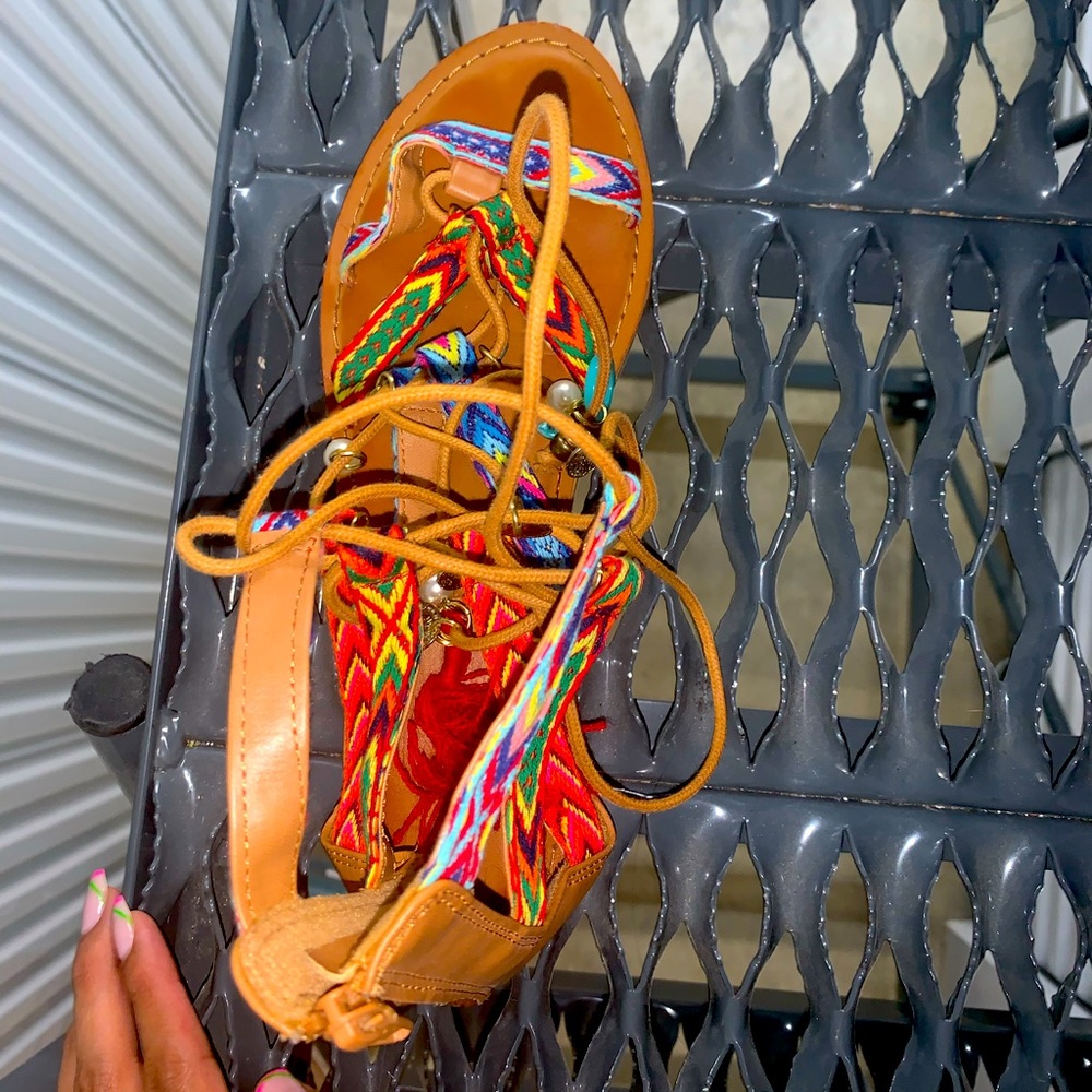 Strappy sandals